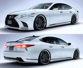 Artisan Spirits Sports Line BLACK LABEL Under Spoiler Kit for Lexus LS 5