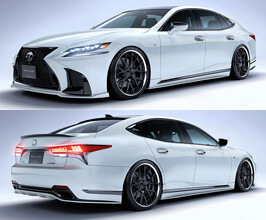 Artisan Spirits Sports Line BLACK LABEL Under Spoiler Kit for Lexus LS500