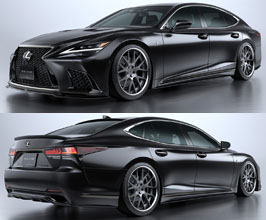 Artisan Spirits Sports Line BLACK LABEL Under Spoiler Kit for Lexus LS500 F Sport