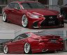 Job Design Guns Style Stance Generation Aero Spoiler Lip Kit (FRP)