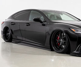 AIMGAIN Pure VIP GT Aero Side Steps with Front and Rear Over Fenders for Lexus LS500 / LS500h F Sport