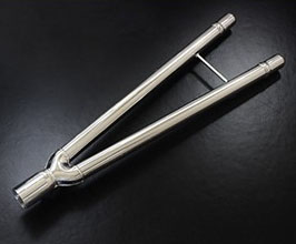 Sense Brand Stealth Bottom-Raising Mid Y-Pipes - Straight Ver (Stainless) for Lexus LS430