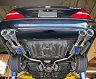Sense Brand Customizable Rear Section Exhaust System with Quad Tips (Stainless) for Lexus LS430