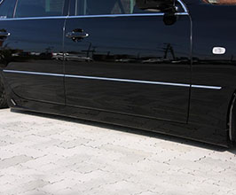 Job Design Difference Series Aero Side Steps (FRP) for Lexus LS UCF30
