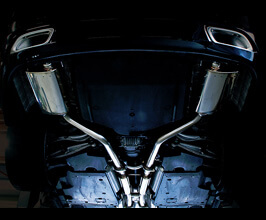 Artisan Spirits Rear Piece Muffler with Silencer (Stainless) for Lexus LS XF40 Late