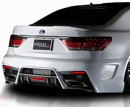 Black Pearl Complete Jewelry Line Diamond Series Rear Bumper (FRP) for Lexus LS XF40 Late