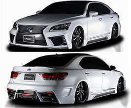 Black Pearl Complete Jewelry Line Diamond Series Body Kit (FRP) for Lexus LS XF40 Late