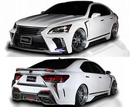 Black Pearl Complete Jewelry Line Diamond Sport Series Body Kit (FRP) for Lexus LS XF40 Late