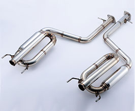 Forzato Rear Loop Muffler Exhaust System (Stainless) for Lexus LS XF40