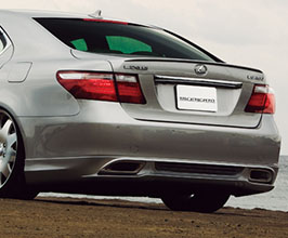 Admiration Ricercato Type V1 Rear Half Spoiler (FRP) for Lexus LS XF40
