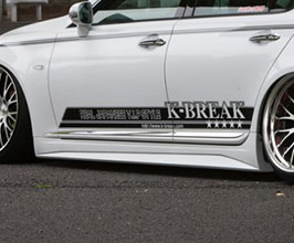 K Break Complete Type 0 Side Steps (FRP) for Lexus LS XF40