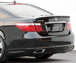 Mz Speed Prussian Blue Rear Half Spoiler (FRP) for Lexus LS XF40