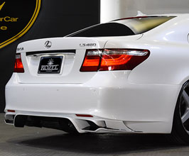 ROZEL Aero Rear Bumper (FRP) for Lexus LS600h / LS460