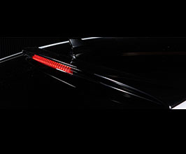 Black Pearl Complete Jewelry Line Diamond Series Roof Spoiler (FRP) for Lexus LS XF40
