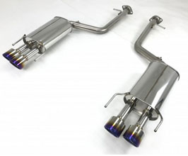 APEXi N1-X Evolution Extreme Exhaust System with Quad Tips (Stainless) for Lexus LS XF50
