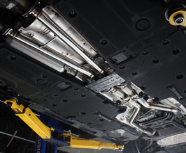 Sense Brand Stealth Bottom-Raising Mid Pipe - Straight Ver (Stainless) for Lexus LS500