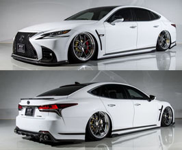 AIMGAIN VIP Sport Aero Spoiler Lip Kit with Type-2 Rear Diffuser for Lexus LS XF50