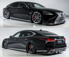 AIMGAIN Pure VIP EXE Aero Half Spoiler Kit with Type-1 Rear for Lexus LS XF50