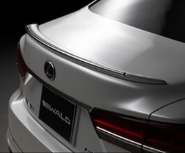 WALD Executive Line Trunk Spoiler (ABS with Chrome) for Lexus LS XF50