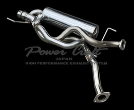 Power Craft Hybrid Exhaust Muffler System with Valves (Stainless) for Lexus LX 3