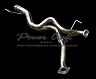 Power Craft Equal Length Intermediate Straight Pipes (Stainless) for Lexus LX570