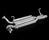 Suruga Speed Center Muffler Mid Pipes (Stainless)