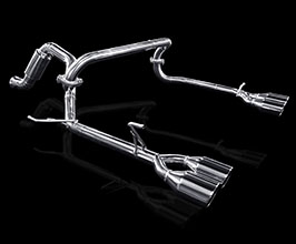 Suruga Speed PFS Loop Sound Muffler Quad Exhaust System (Stainless) for Lexus LX 3