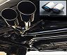 WALD DTM Sports Side Exit Exhaust System with Twin Tip (Stainless)