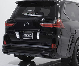AIMGAIN Pure VIP EXE Aero Rear Half Spoiler - Type 2 (FRP) for Lexus LX570