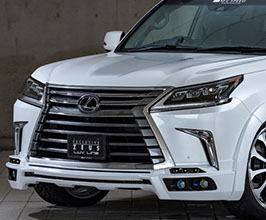 Mz Speed LUV Line Front Half Spoiler (FRP) for Lexus LX 3