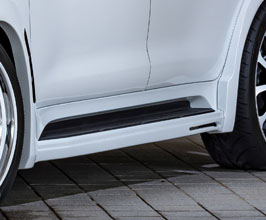 Mz Speed LUV Line Side Steps (FRP) for Lexus LX570