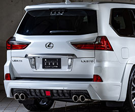 Mz Speed LUV Line Rear Half Spoiler (FRP) for Lexus LX 3