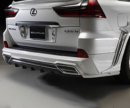 WALD Sports Line Rear Half Spoiler (ABS) for Lexus LX570