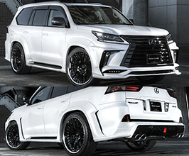 Artisan Spirits Sports Line Black Label Half Spoiler Kit (FRP) for Lexus LX 3