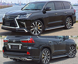 Double Eight Aero Half Spoiler Kit (FRP) for Lexus LX570