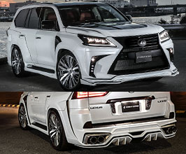 Double Eight Eight Star Aero Wide Body Kit (FRP) for Lexus LX 3