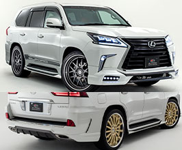 Meiwa Elford Aero Half Spoiler Kit for Lexus LX570