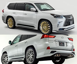 Meiwa Elford Aero Spoiler Lip Kit For Modellista for Lexus LX 3