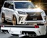 Zero Design Aero Half Spoiler Kit (FRP) for Lexus LX570