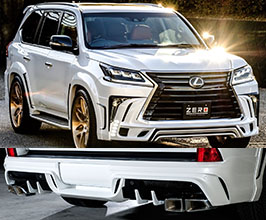 Zero Design Aero Half Spoiler Kit (FRP) for Lexus LX 3