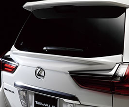 WALD Sports Line Rear Gate Spoiler (FRP) for Lexus LX570