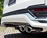 Meiwa Exhaust System with Quad Oval Tips - Type W (Stainless)