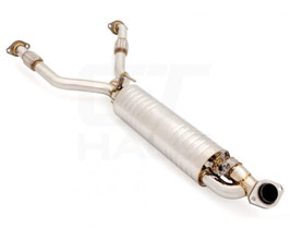 MUSA by GTHAUS LSR Exhaust Mid Pipes with EVC Valve Control (Stainless) for Lexus LX 4