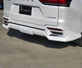 Double Eight Rear Half Spoiler Hitch Member Cover for Modellista Rear (FRP) for Lexus LX 4