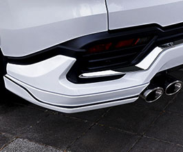 Meiwa Elford Aero Rear Side Spoilers for Modellista Rear Half (FRP) for Lexus LX600
