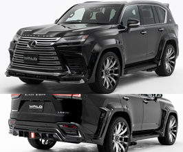 WALD Sports Line Black Bison Half Spoiler Kit (ABS) for Lexus LX 4