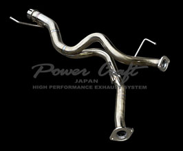 Power Craft Equal Length Intermediate Straight Pipes (Stainless) for Lexus LX J200 Late