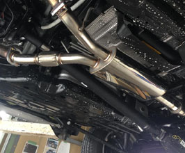 ZEES Mid Pipe with Silencer (Stainless) for Lexus LX570