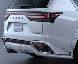 Artisan Spirits Sports Line Black Label Rear Side Half Spoilers and Diffuser for Lexus LX J300