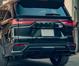 Liberty Walk LB Rear Diffuser (FRP) for Lexus LX J300